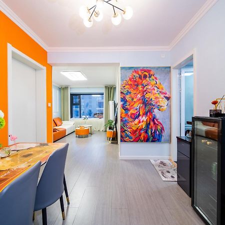 Qixi Boutique Apartment Liên Vân Cảng Ngoại thất bức ảnh