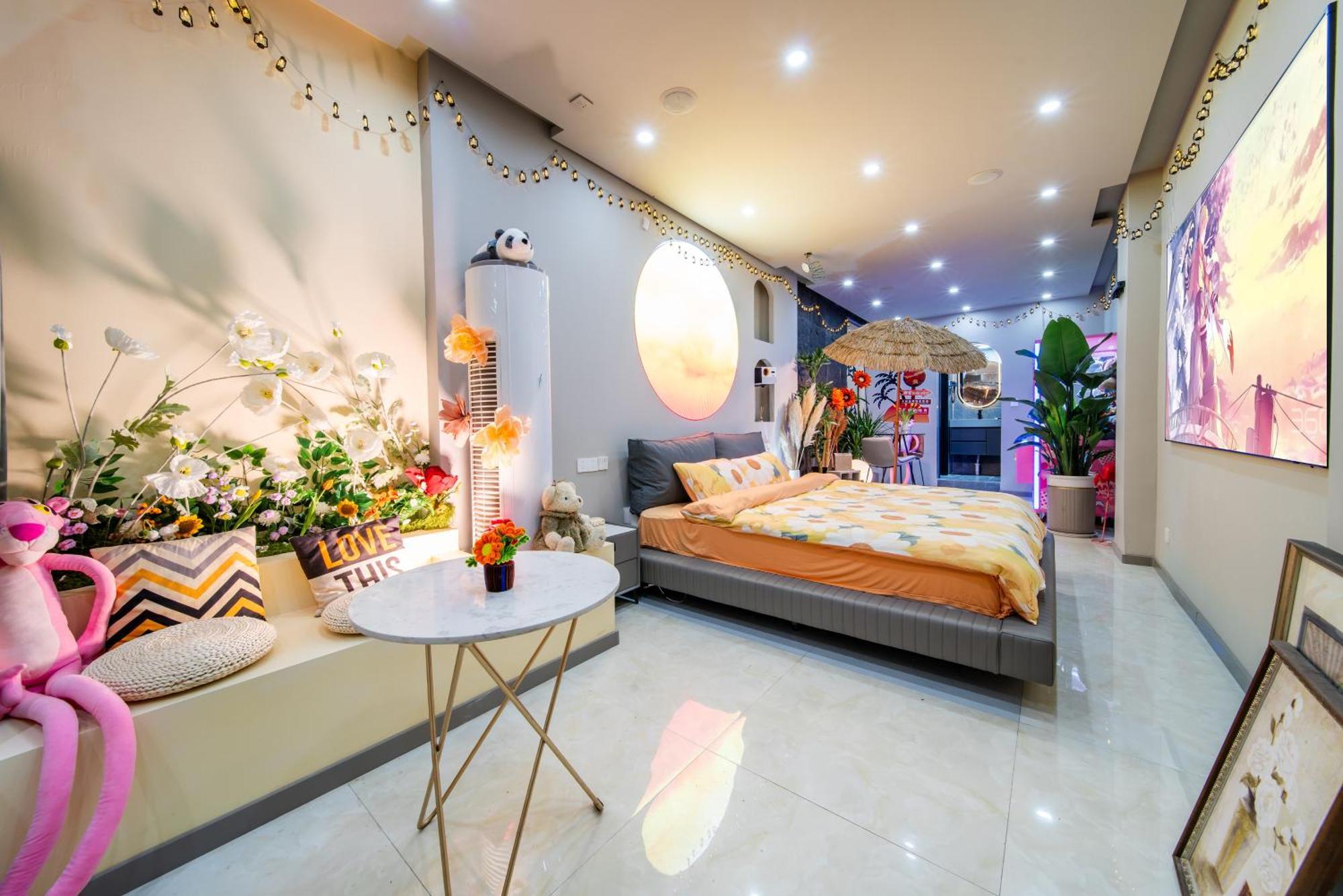 Qixi Boutique Apartment Liên Vân Cảng Ngoại thất bức ảnh