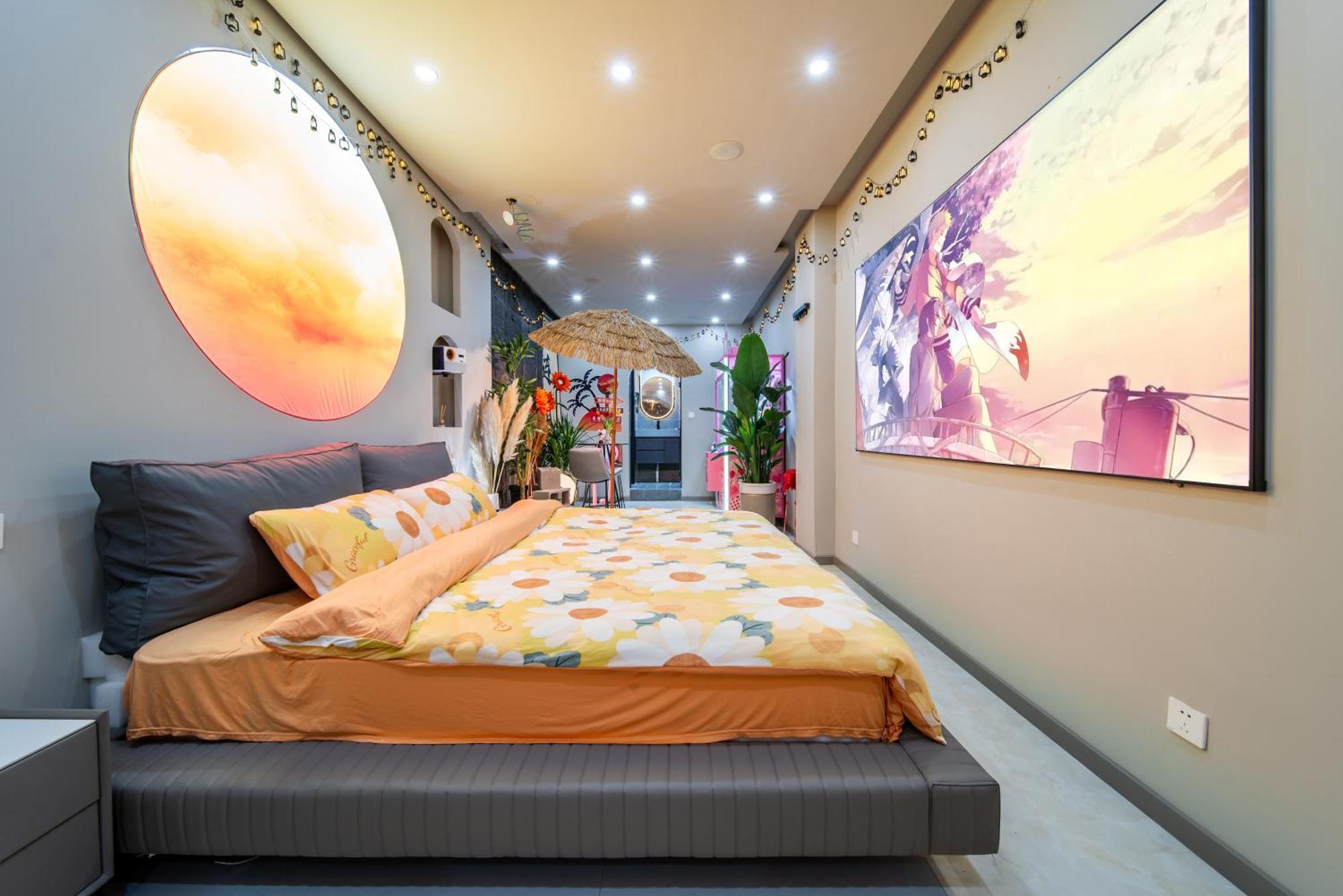 Qixi Boutique Apartment Liên Vân Cảng Ngoại thất bức ảnh