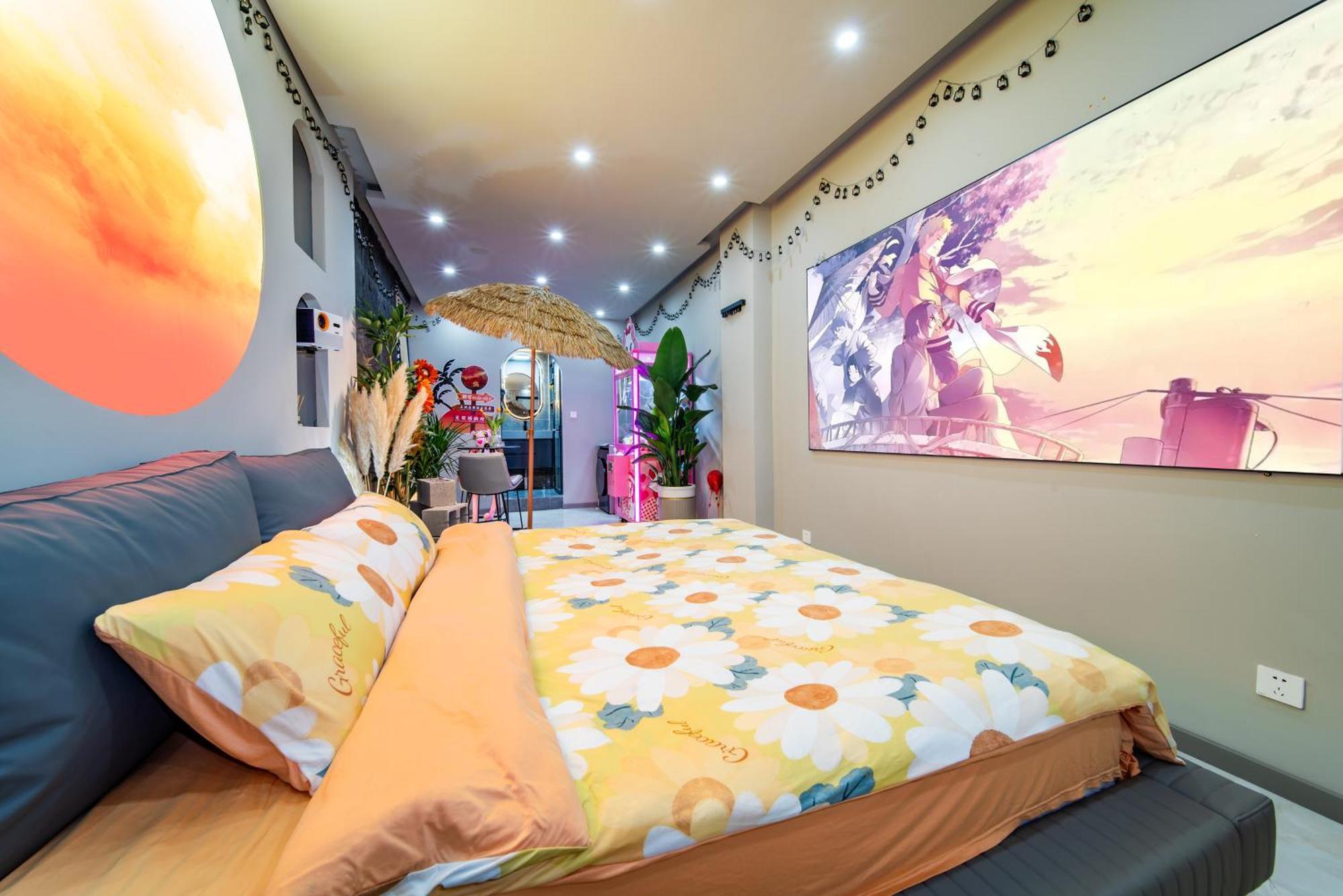 Qixi Boutique Apartment Liên Vân Cảng Ngoại thất bức ảnh