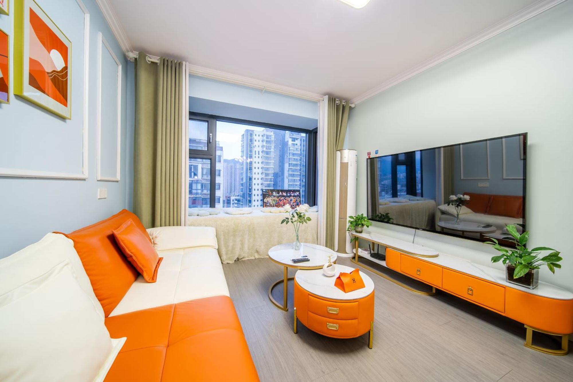 Qixi Boutique Apartment Liên Vân Cảng Ngoại thất bức ảnh