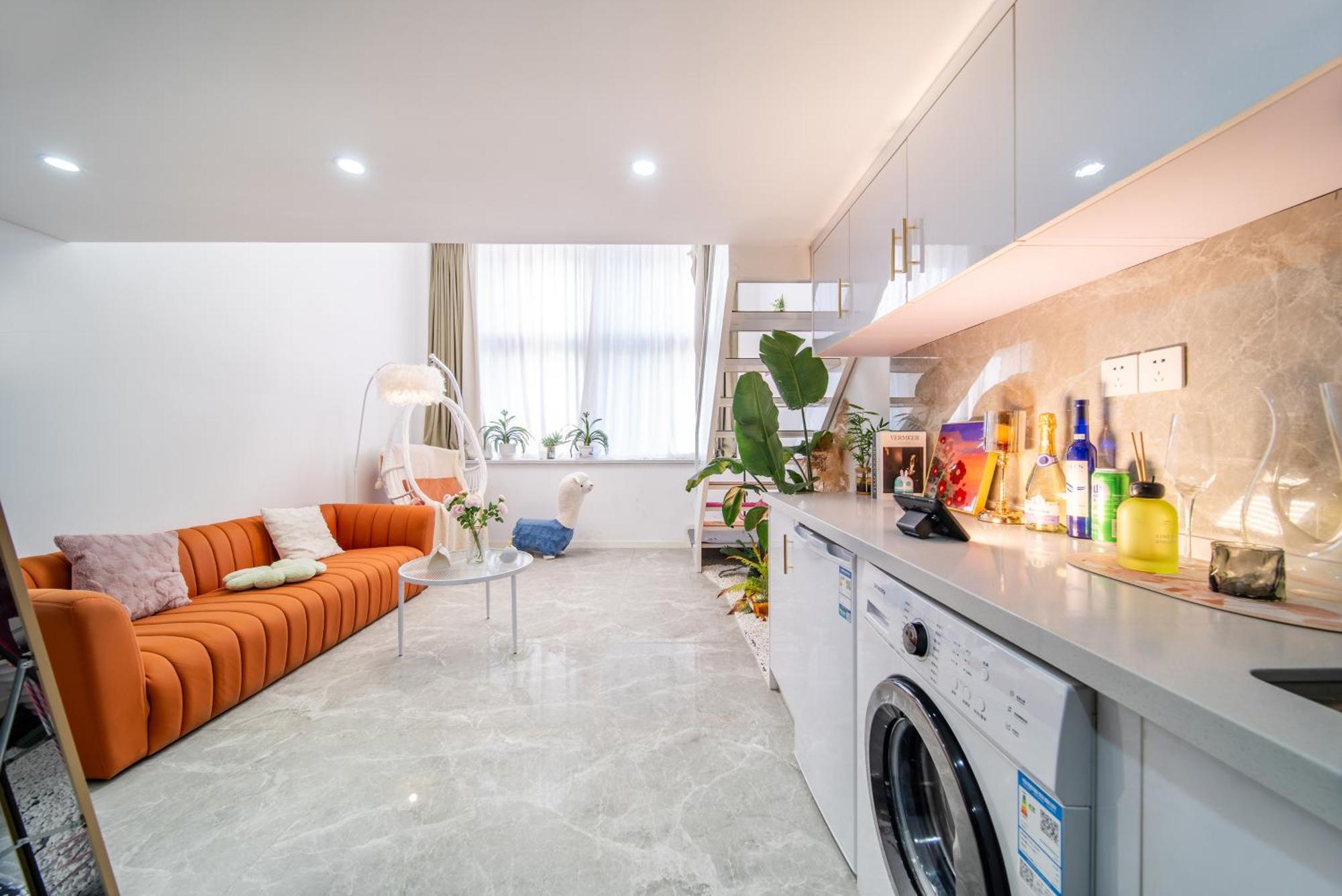 Qixi Boutique Apartment Liên Vân Cảng Ngoại thất bức ảnh