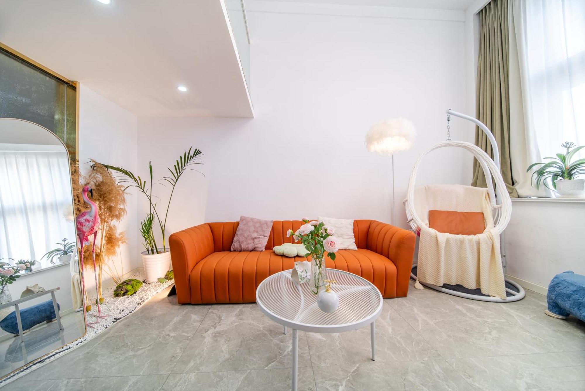 Qixi Boutique Apartment Liên Vân Cảng Ngoại thất bức ảnh