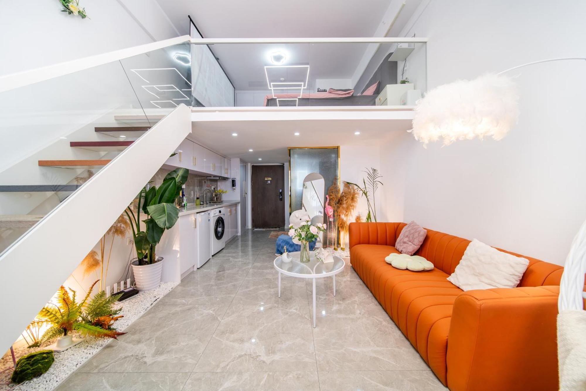 Qixi Boutique Apartment Liên Vân Cảng Ngoại thất bức ảnh